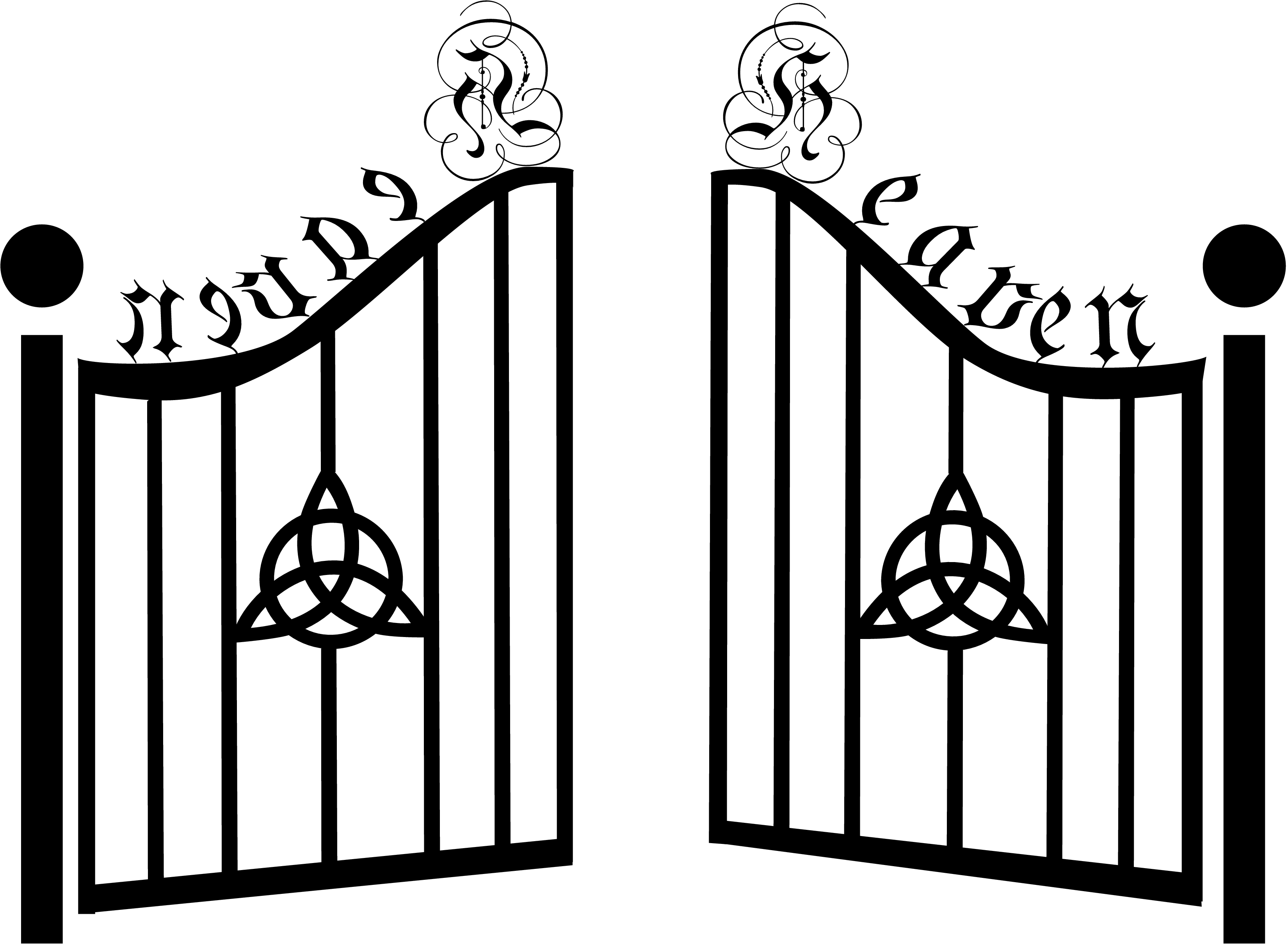clipart of a gate - photo #10